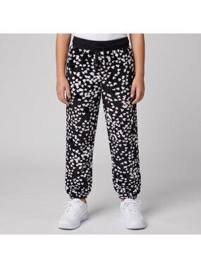 Triple Flip Boutique Girl's Dance Lounge Minky Black & White Hearts Pants size 8